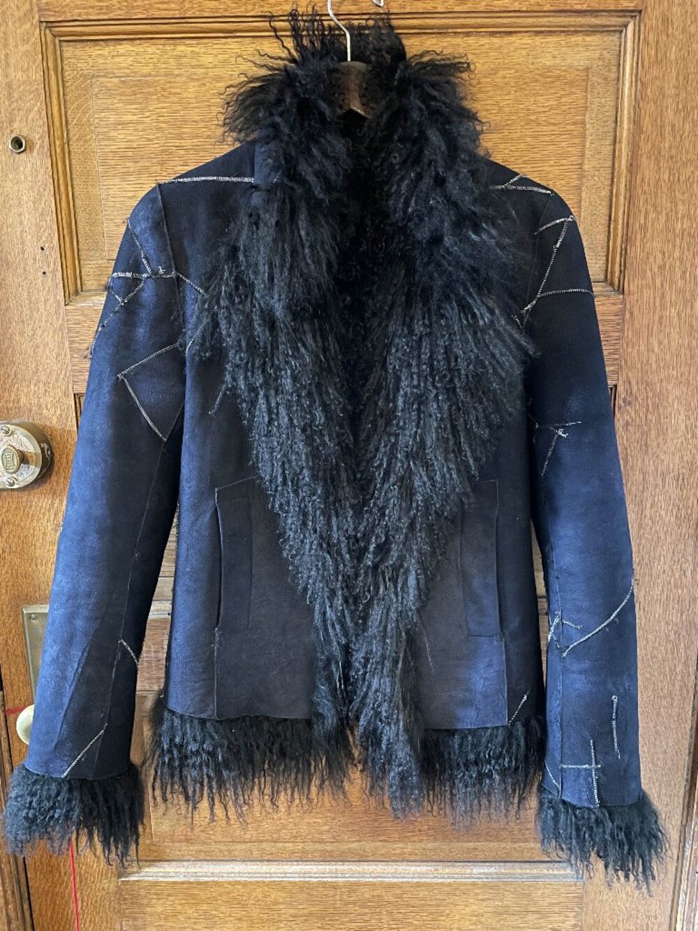 Ann Demeulemeester Mongolian Reversible Lamb Jacket - Picture 1 of 2